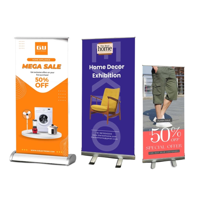 Custom Roll-Up Standees Printing